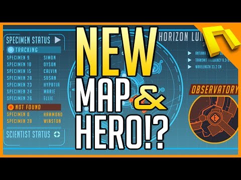 Overwatch - Horizon Lunar Colony Map!? NEW Hero HAMMOND!?