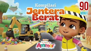 Download lagu KOMPILASI JENTERA BERAT 90 MINIT | Dari Pengasas Omar & Hana| Lagu Kanak-kanak Little Ammar Durioo  mp3