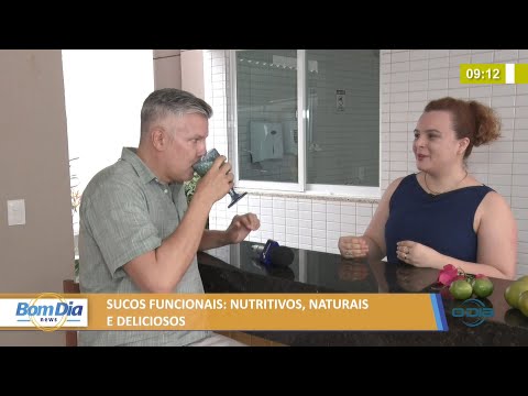 Sucos funcionais: Nutritivos, naturais e deliciosos 05 01 2022