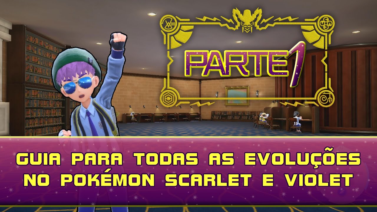 Capa Guia: Evoluções - Pokémon Scarlet & Violet - Parte 1