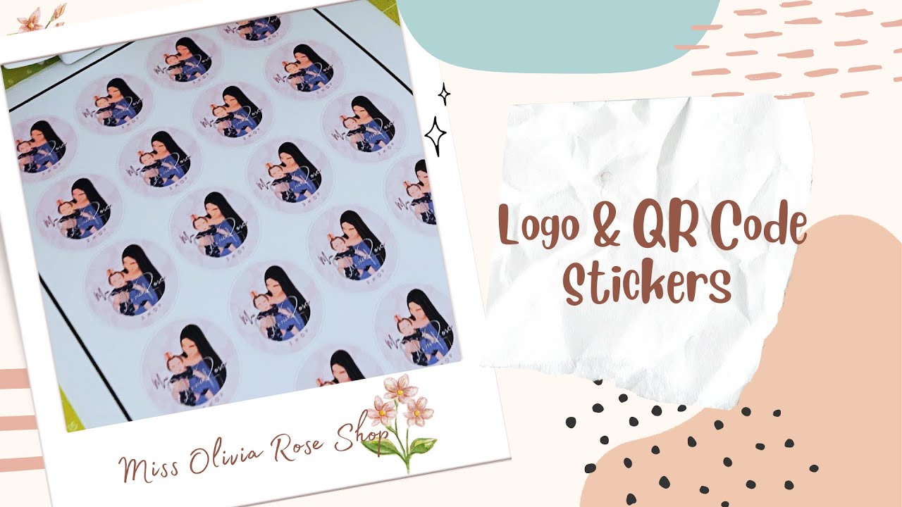 Let’s make Logo & QR Code Stickers