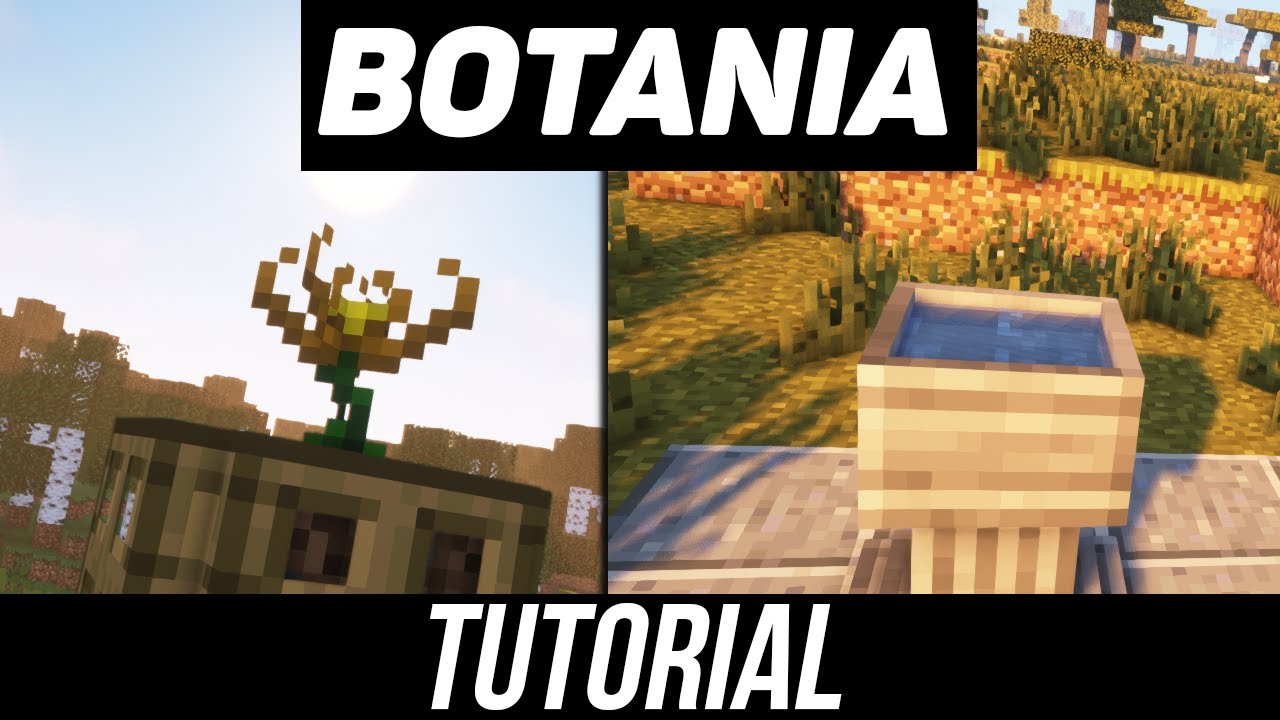 Botania tutorial / guide 1.16.5 + Basics (minecraft java edition)