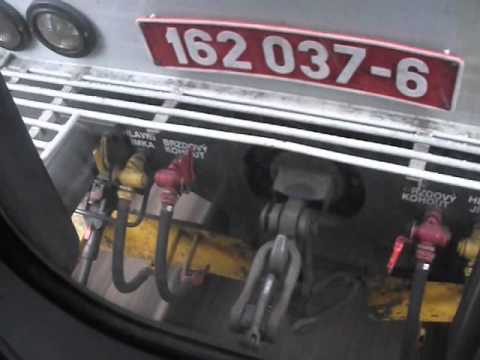 Jízda ve voze Bt283 na vlaku Os 6823 a provoz vlaků - Trať 130 a Jirkov zastávka, 26. 11. 2012