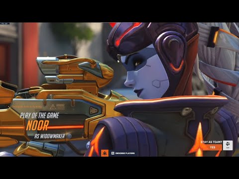 POTG WIDOWMAKER! 15K DMG 42 ELIMS! KABAJI WIDOWMAKER + TRACER GAMEPLAY OVERWATCH 2 SEASON 8