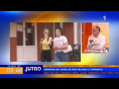 JUTRO - Istraživanja su pokazala da je seksualno nasilje kod mladih u velikom porastu! | PRVA