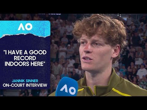 Jannik Sinner On-Court Interview | Australian Open 2026 Third Round