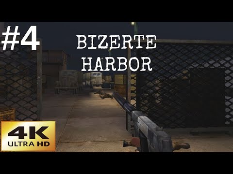 Medal of Honor Allied Assault Breakthrough | Classic Games In 4K | Bizerte Harbor | Mission 4