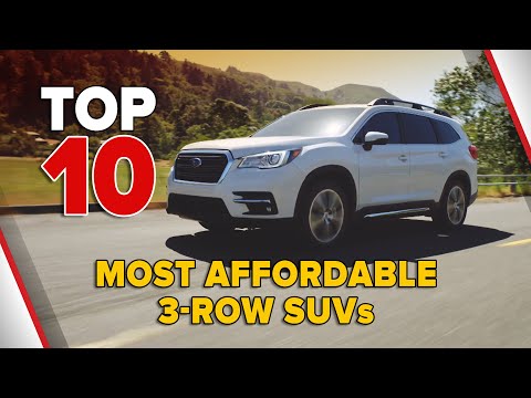10 Most Affordable 3 Row SUVs