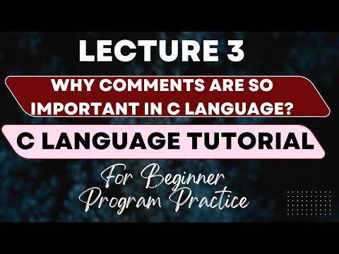 Why C Language Comments are So Important?