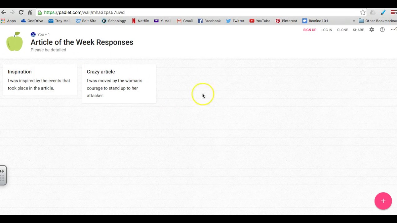Educational Resource Review: Padlet