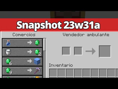 Snapshot 23w31a – Changes to diamond distribution and healing and villager trades and more