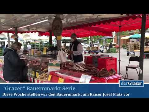 "Grazer" Bauernmarkt Serie: Kaiser Josef Platz
