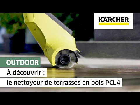 Terasų plovimo įrenginys Karcher PCL 4 video