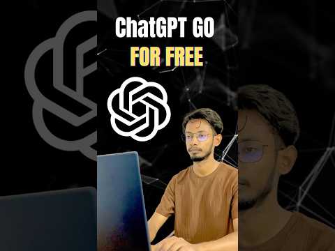 ChatGPT Go FREE for Indians for 1 Year! 😲 (Official Update + How to Access) #shorts