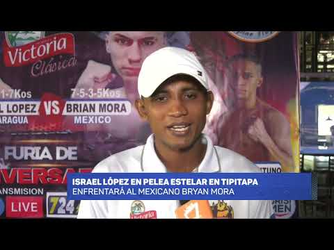 Israel López habla de su pelea con Bryan Mora en Cartelera de Pinolero Boxing
