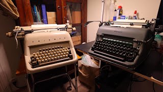 Video thumbnail for Typewriter Battle: Triumph Matura S vs Olympia SG1 by Retrotype