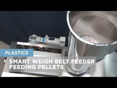 Smart Weigh Belt Feeder - Feeding Pellets