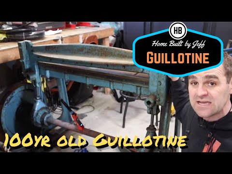 Restoring a 100 year old abandoned guillotine