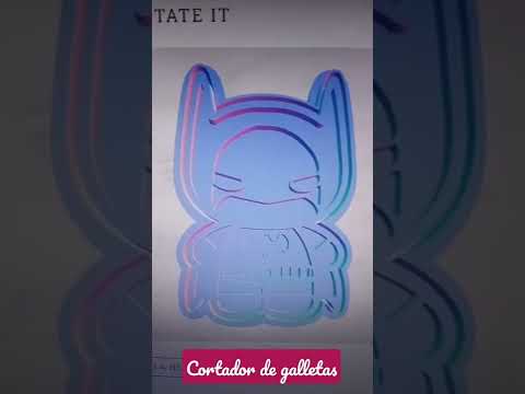 Cortador de Galletas #thebatman #batman #cookiecutter #impresion3d #cortadordegalletas