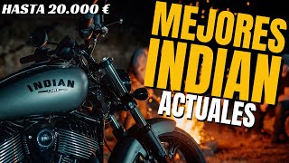 MEJORES motos INDIAN actuales: ¿La mejor alternativa a Harley Davidson? Scout, Chief y FTR
