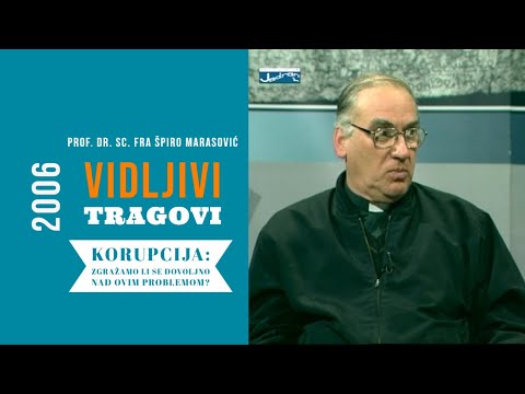 Korupcija: Zgražamo li se dovoljno nad ovim problemom? (prof. dr. sc. fra Špiro Marasović)