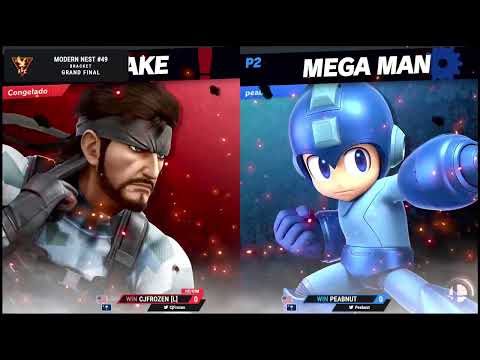 WIN Peabnut (Megaman) vs WIN CJFrozen (Snake) - Modern Nest #49 - Grand Finals