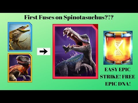 EASY EPIC STRIKE!!! WORKING ON SPINOTASUCHUS??? JWA!