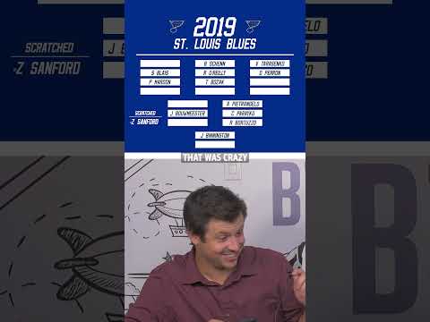 Can you name every player on the 2019 Cup winning Blues?