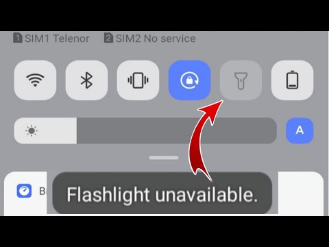 vivo y20 flashlight unavailable problem solution || vivo y20 flashlight unavailable