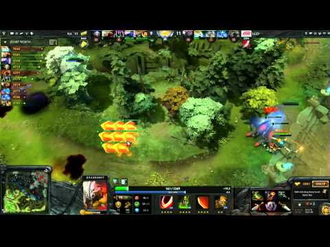 Na'VI vs LGD teamfight