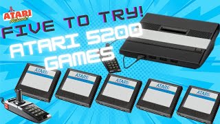 Five Atari 5200 Games Still Worth Playing Today!