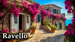 Ravello Italy, the Most Charming Italian Village, 4K Walking tour