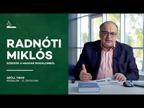 Szerzők a magyar irodalomból: Radnóti Miklós | Grüll Tibor