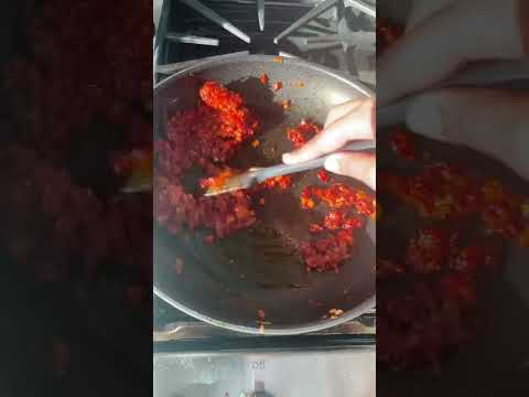 The Calabrian chili paste is a game change #recipe #strawberrycompote #bakingrecipe