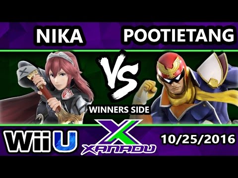 S@X 173 - Nika (Lucina) Vs. Pootietang (C. Falcon) - SSB4 Tournament - Smash for Wii U - Smash 4