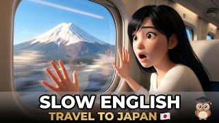 Travel to Japan 🇯🇵 | Slow English Speaking Practice | A1-A2 Beginners