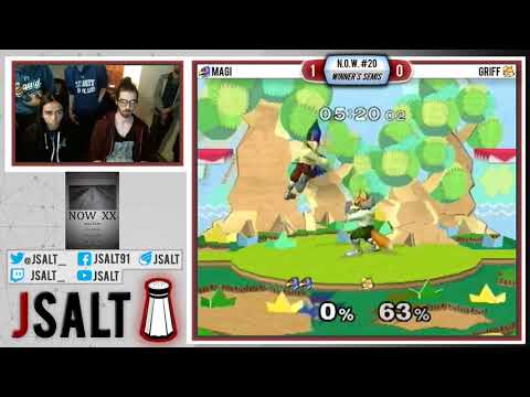 NOW #20 - Magi (Falco) vs Griff (Luigi/Fox/Doc) - WSF