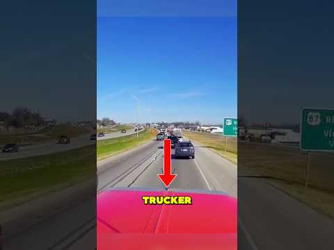 Impatient Driver Gets Instant Karma #dashcam #truck #driving