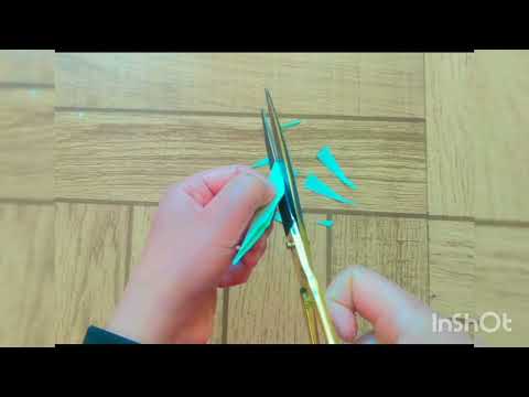 How to Make Very Easy Paper Leaves in Just few seconds||DIY simple paper craft leaf Making Craft !!