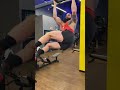 David Michigan shows off his Core Strength