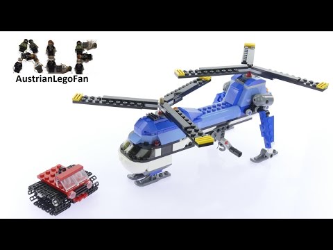 Vidéo LEGO Creator 31049 : L'hélicoptère à double rotor