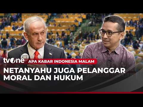 Netanyahu Mengumpat Delegasi "Walk Out", Pengamat: Dia Juga Pelanggar Moral! | AKIM tvOne