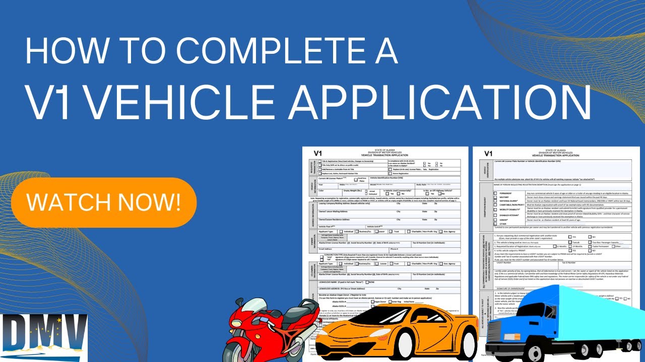How to Complete a V1 Application