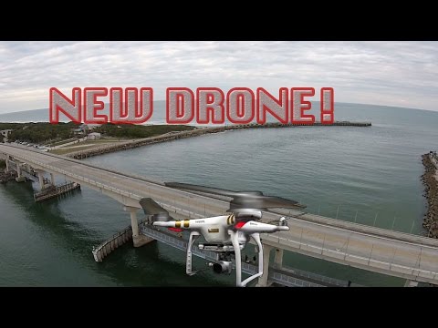 NEW DRONE DJI Phantom 2 Vision + Flight & Unboxing!!