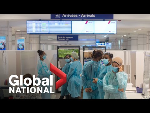 Global National: Feb. 22, 2021 | Canada's new hotel quarantine rules begin, lead to frustration
