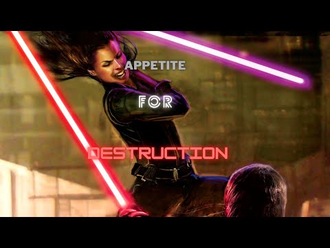 Star Wars | Jaina Solo Versus Darth Caedus/Jacen Solo | Appetite for Destruction | AMV |