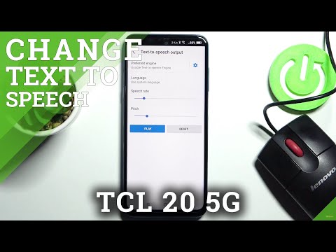 How to Change Text to Speech on TCL 20 5G – Set Up Text to Speech