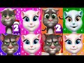 MY TALKING TOM VS MY TALKING TOM 2 MY TALKING ANGELA CHRISTMAS VS Halloween 2020Chinese Version 2021