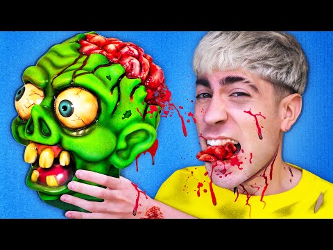 HACIENDO LA GOMITA DE TERROR MAS GRANDE DEL MUNDO !!