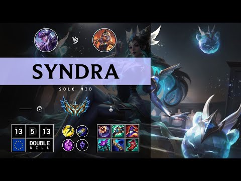 Syndra Mid vs Qiyana - EUW Challenger Patch 14.14